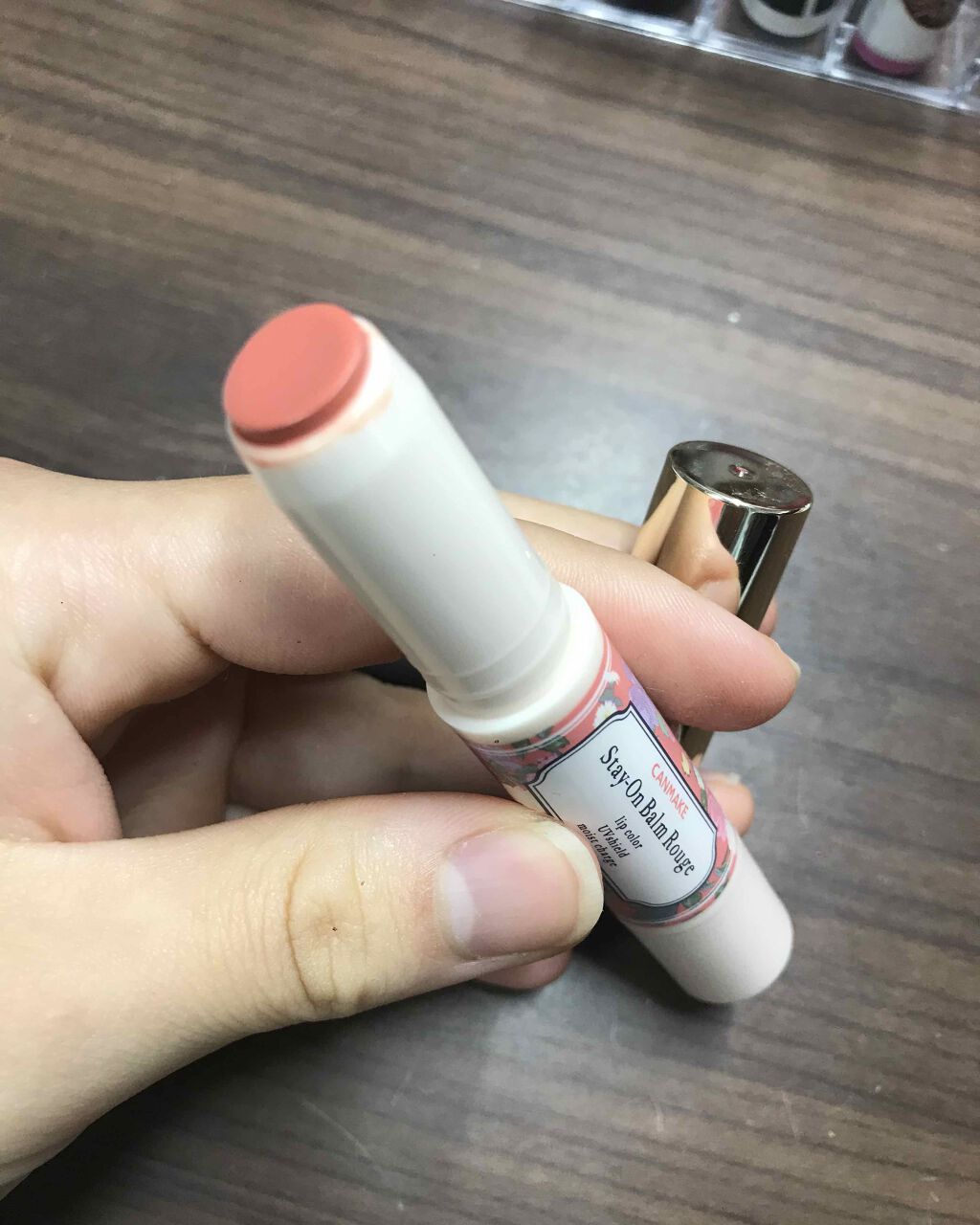 ステイオンバームルージュ/キャンメイク/口紅を使ったクチコミ(1枚目)
