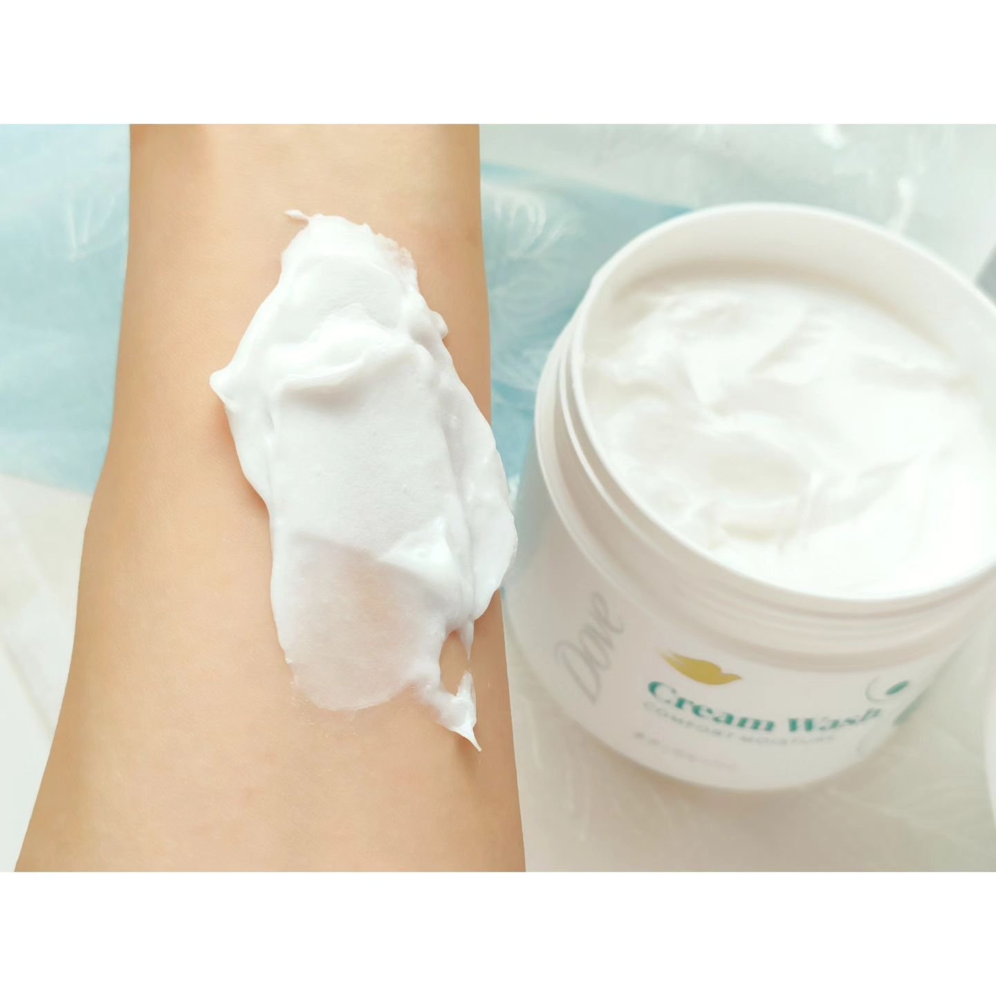 ダヴ クリームボディウォッシュ コンフォートモイスチャー/ダヴ/ボディソープを使ったクチコミ（3枚目）