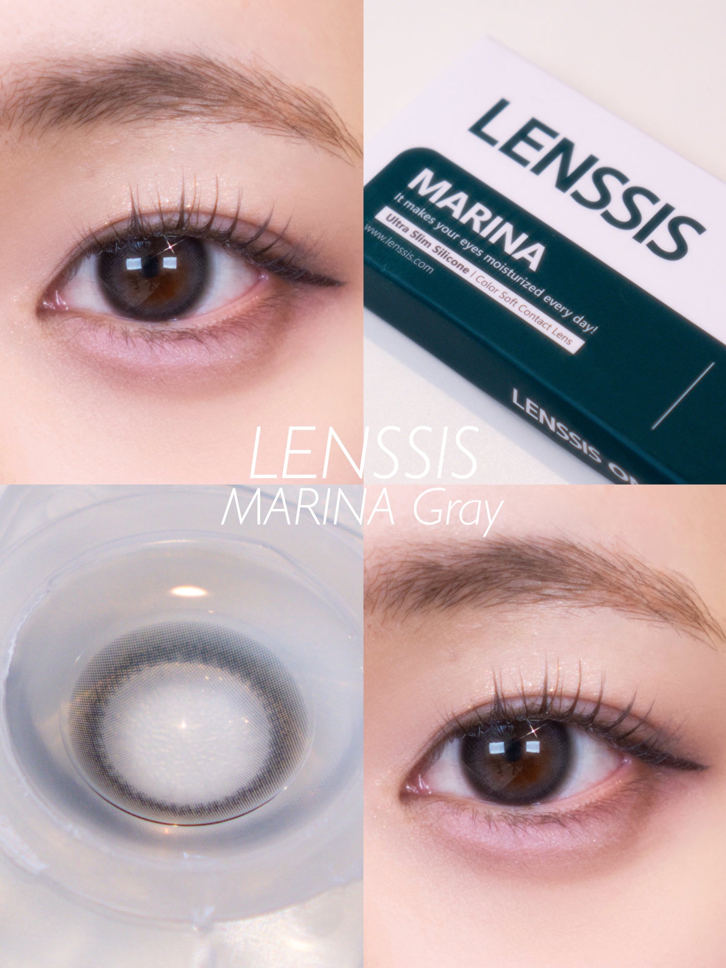 マリナシリーズ /LENSSIS/カラーコンタクトレンズを使ったクチコミ(1枚目)