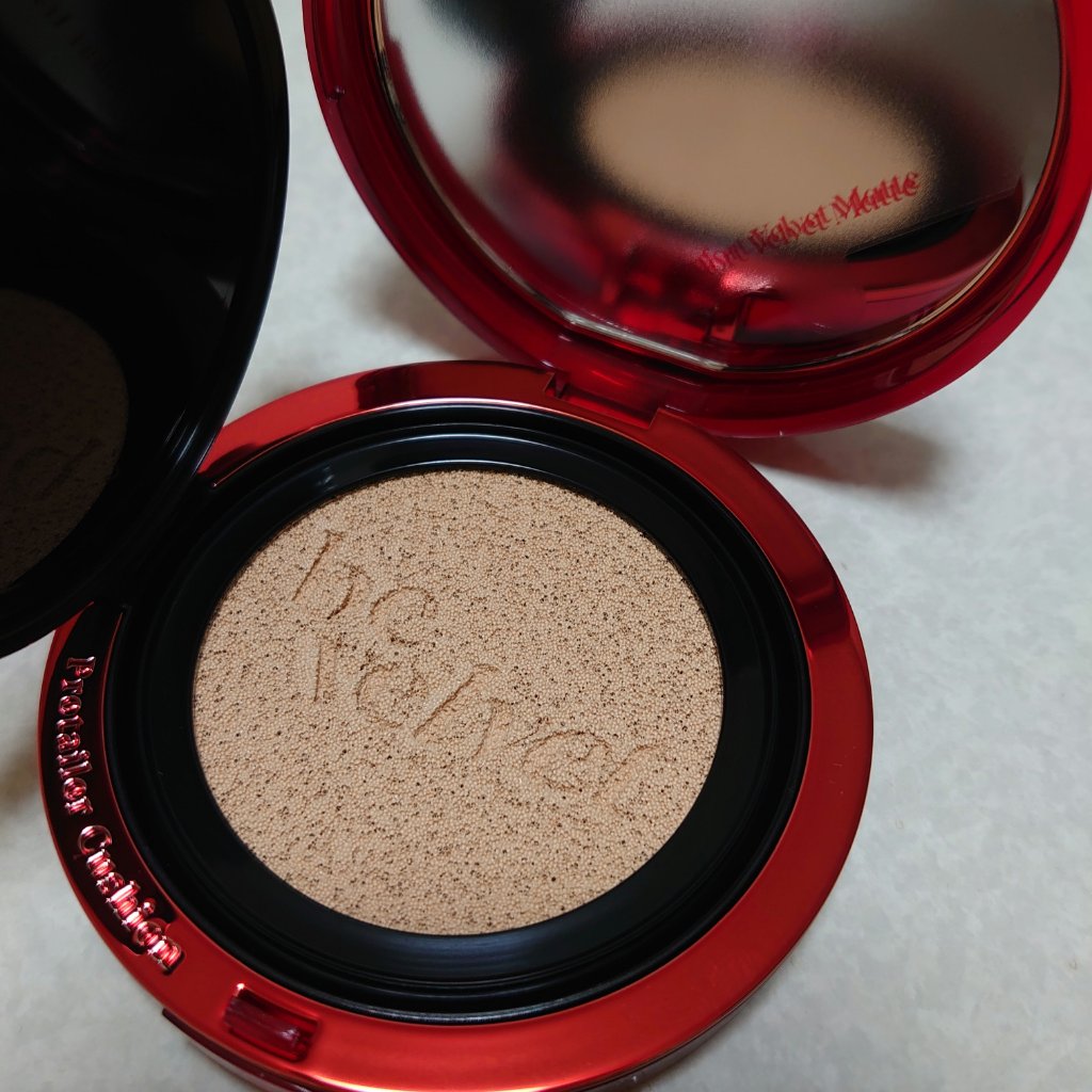 プロテーラービーベルベットカバークッション/espoir/クッションファンデーションを使ったクチコミ（3枚目）