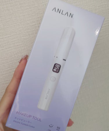 ANLAN ホットビューラーのクチコミ「【充電式で使いやすい🩷️👀ホットビューラー】普通のビューラーよりカールキープ力が高かったです！.....」（2枚目）