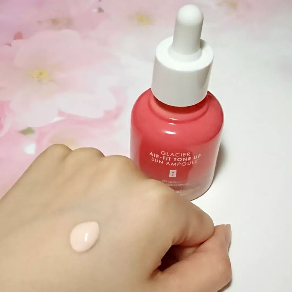 ピルソ グラシアエアフィットトーンアップサンアンプル SPF50 PA+++/feelxo/化粧下地を使ったクチコミ（2枚目）