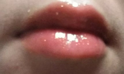 UR GLAM LIP OIL/U R GLAM/リップグロスを使ったクチコミ(2枚目)