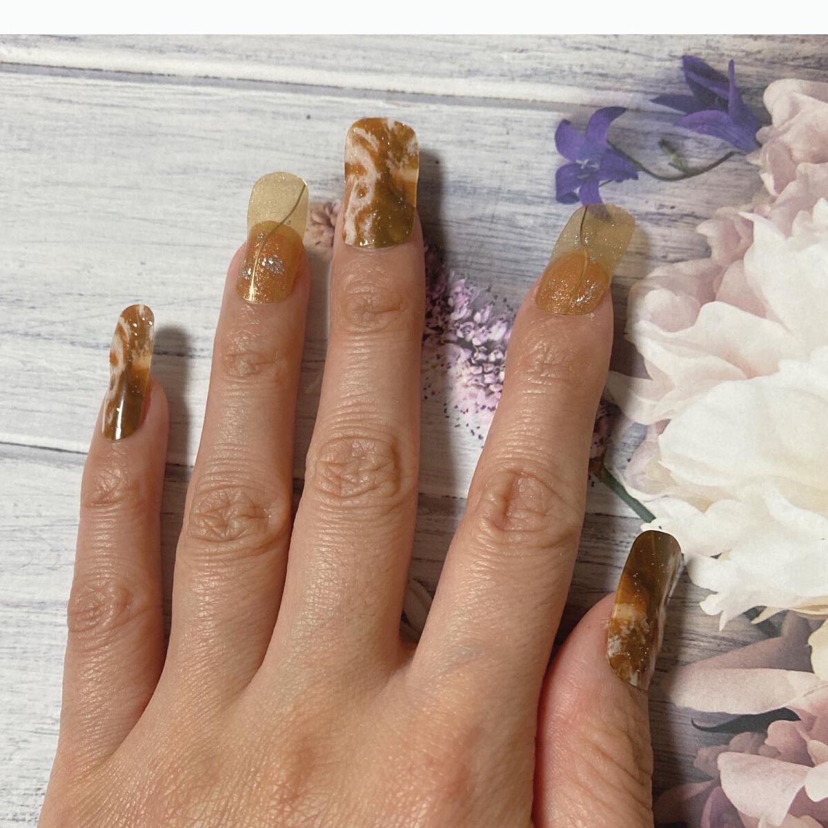 リアルジェルネイルシール/BEAUTY AVENUE/ネイルシールを使ったクチコミ(4枚目)