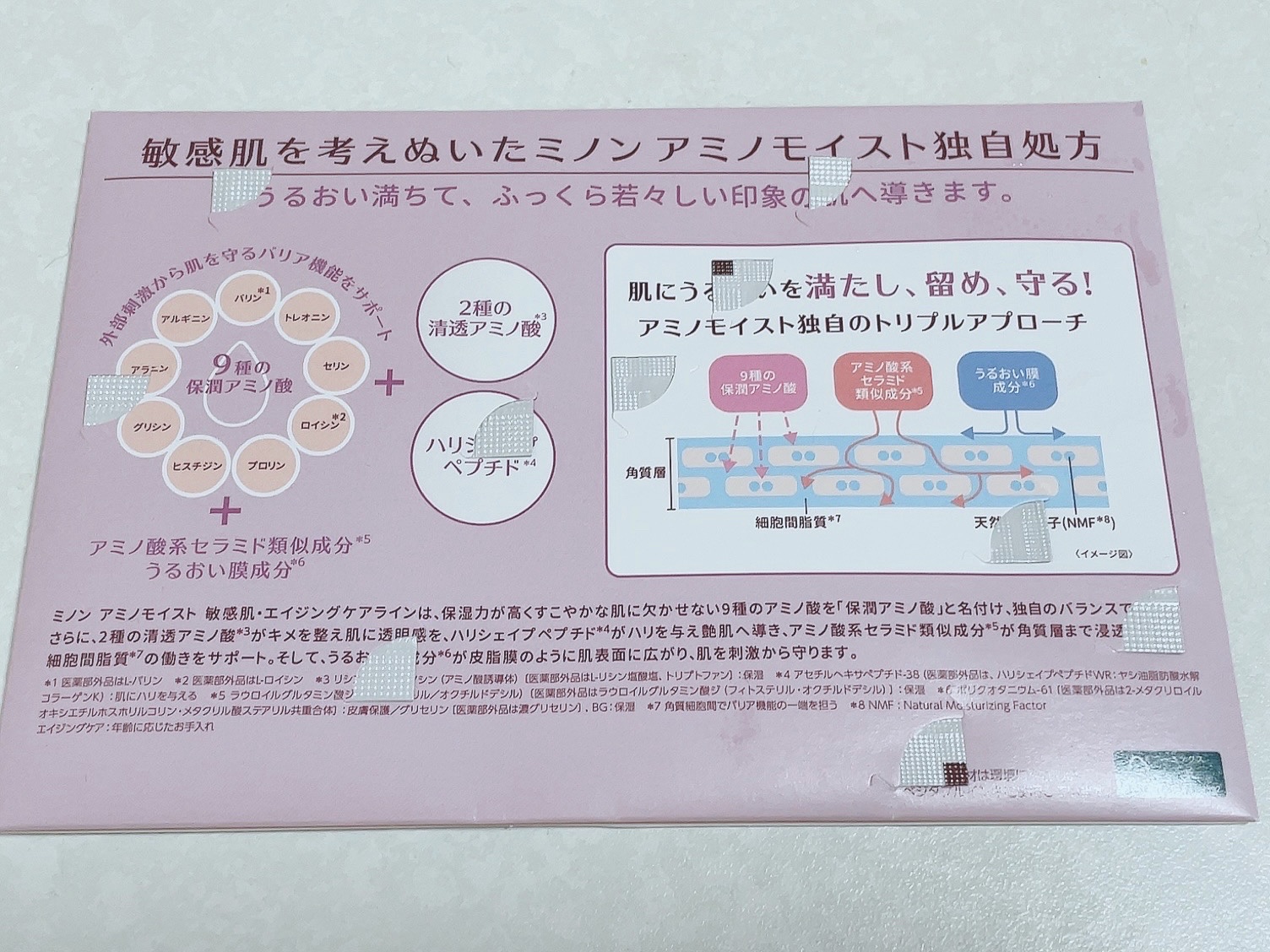 ミノン アミノモイスト エイジングケア オイル/ミノン/フェイスオイルを使ったクチコミ（3枚目）