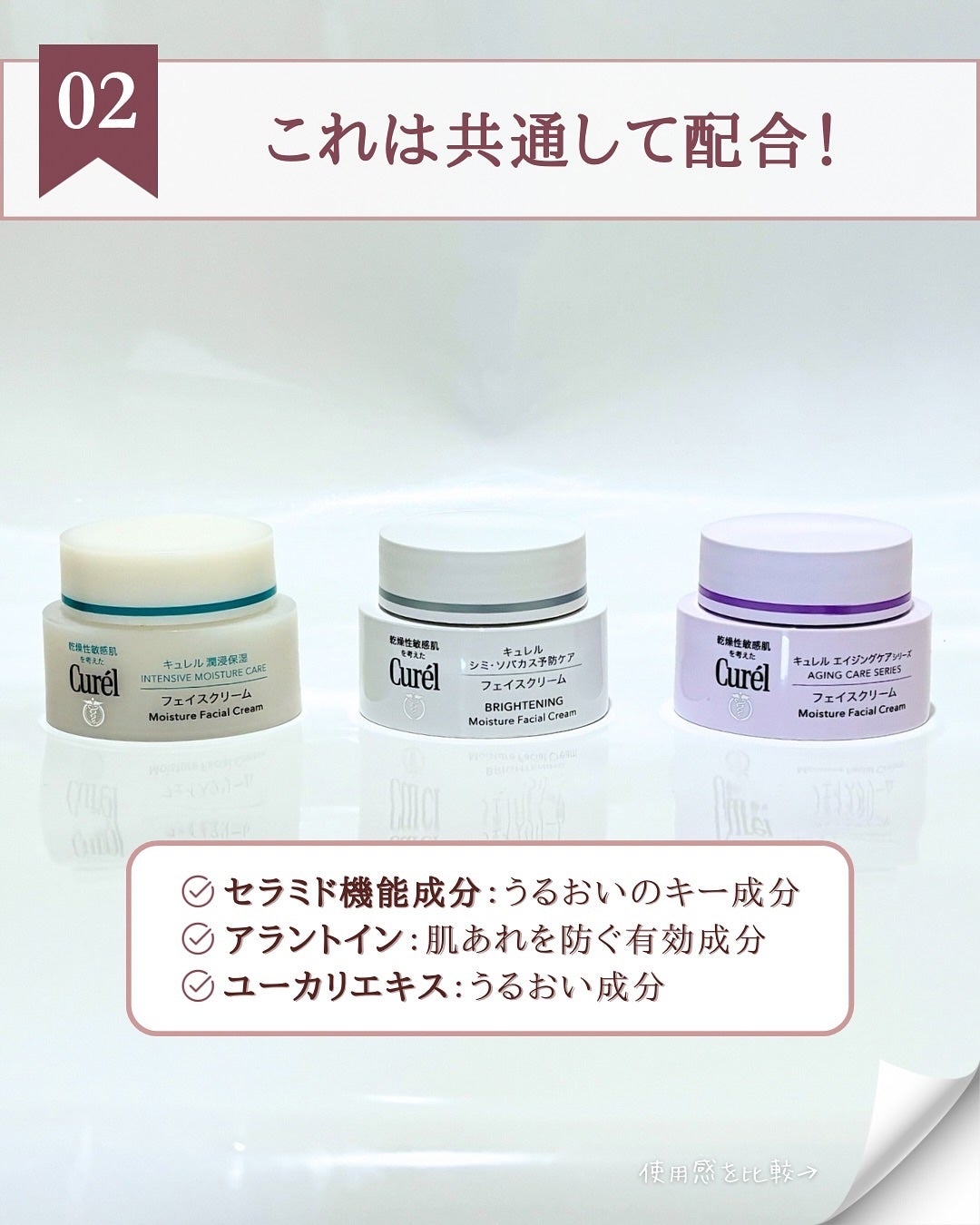 潤浸保湿 フェイスクリーム/キュレル/フェイスクリームを使ったクチコミ(4枚目)