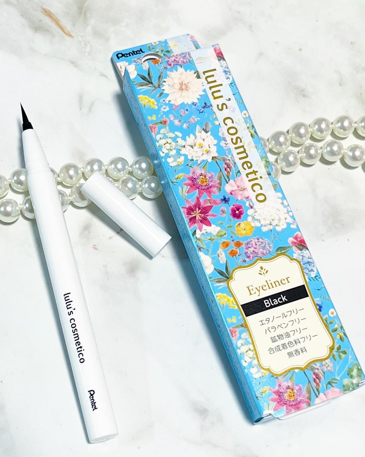 リキッドアイライナー/ルルズコスメティコ/リキッドアイライナーを使ったクチコミ(1枚目)