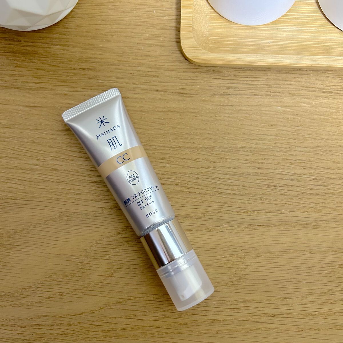 肌潤 マルチCCクリーム/米肌/CCクリームを使ったクチコミ(1枚目)