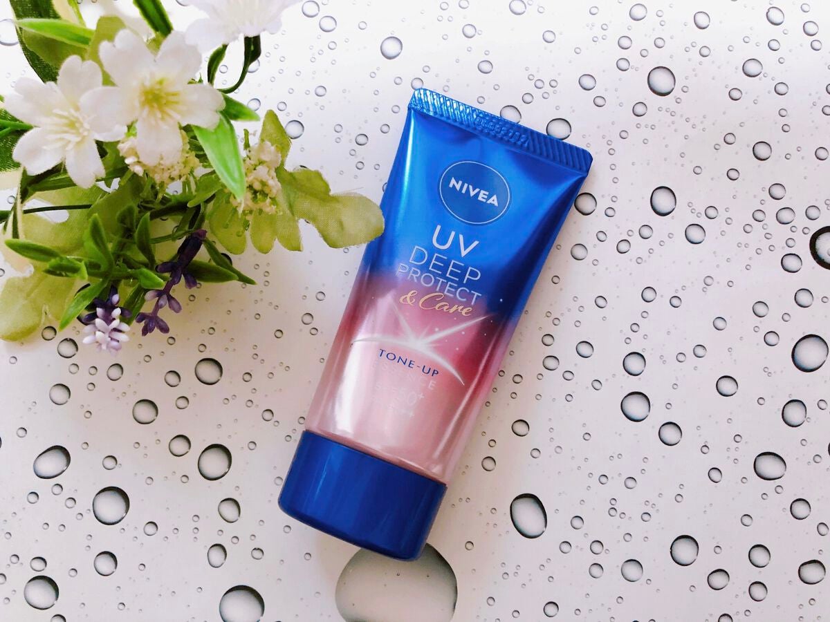 ニベアUV ディープ プロテクト&ケア トーンアップ エッセンス/ニベア/日焼け止めローションを使ったクチコミ(1枚目)