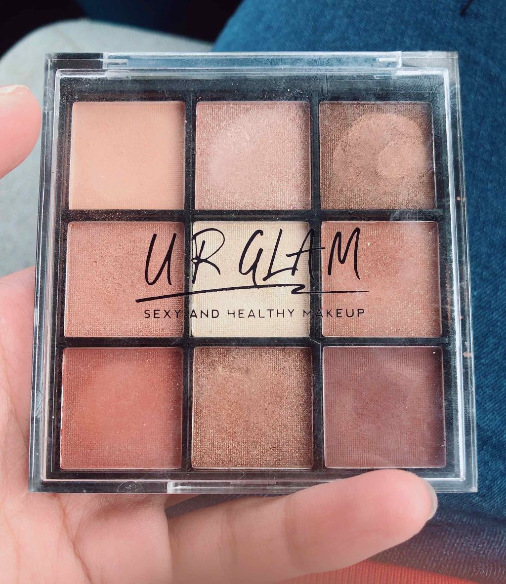 UR GLAM　BLOOMING EYE COLOR PALETTE/U R GLAM/アイシャドウパレットを使ったクチコミ（1枚目）