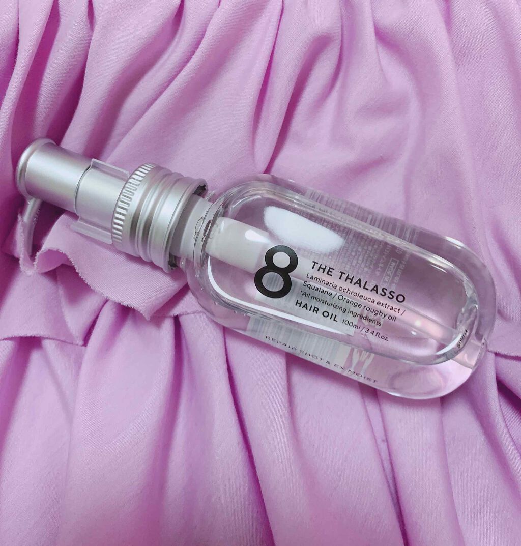 リペアショット&EXモイスト 美容液オイル/エイトザタラソ/ヘアオイルを使ったクチコミ(1枚目)