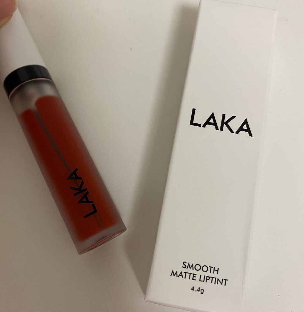 スムースマット リップティント/Laka/口紅を使ったクチコミ(1枚目)