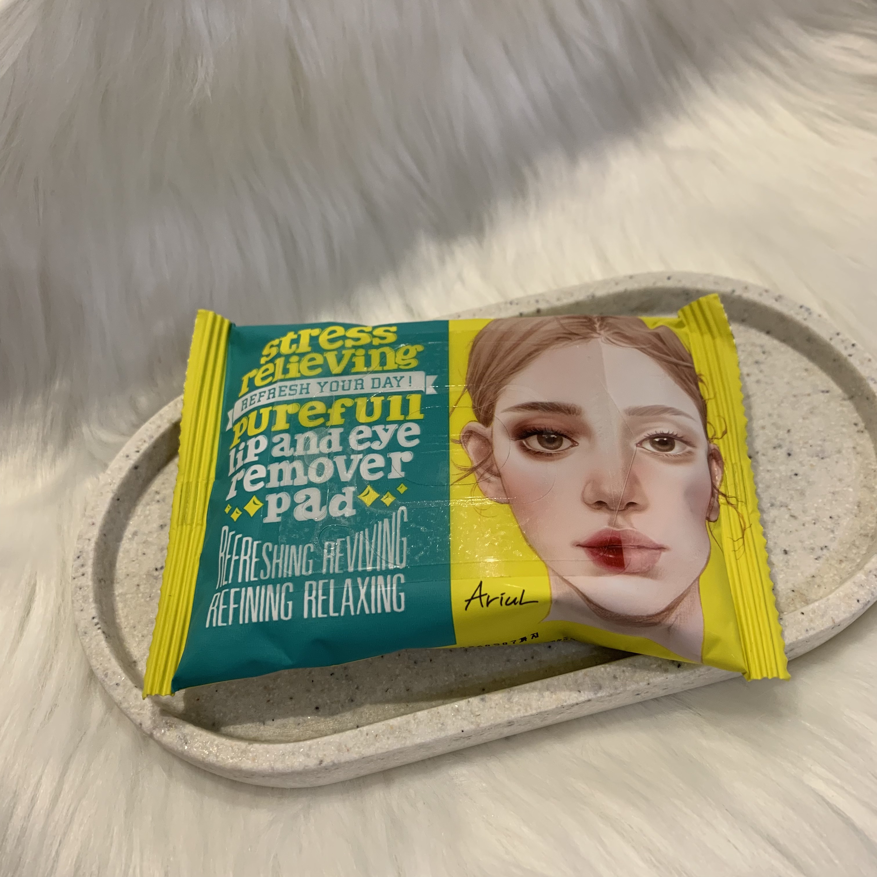 ザ パーフェクト リップ＆アイ リムーバーパッド/Ariul/クレンジングシートを使ったクチコミ（2枚目）