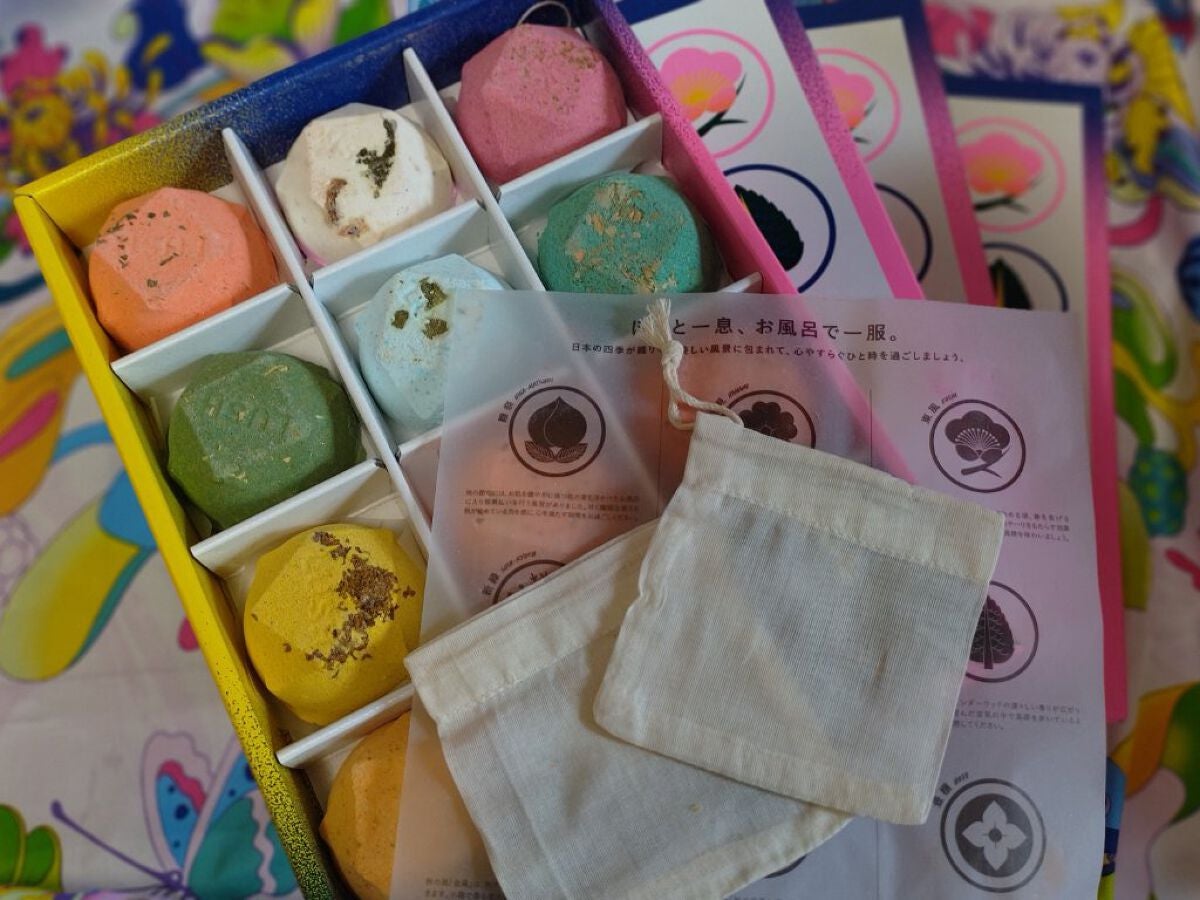 四季の一服/ラッシュ/入浴剤セットを使ったクチコミ(1枚目)