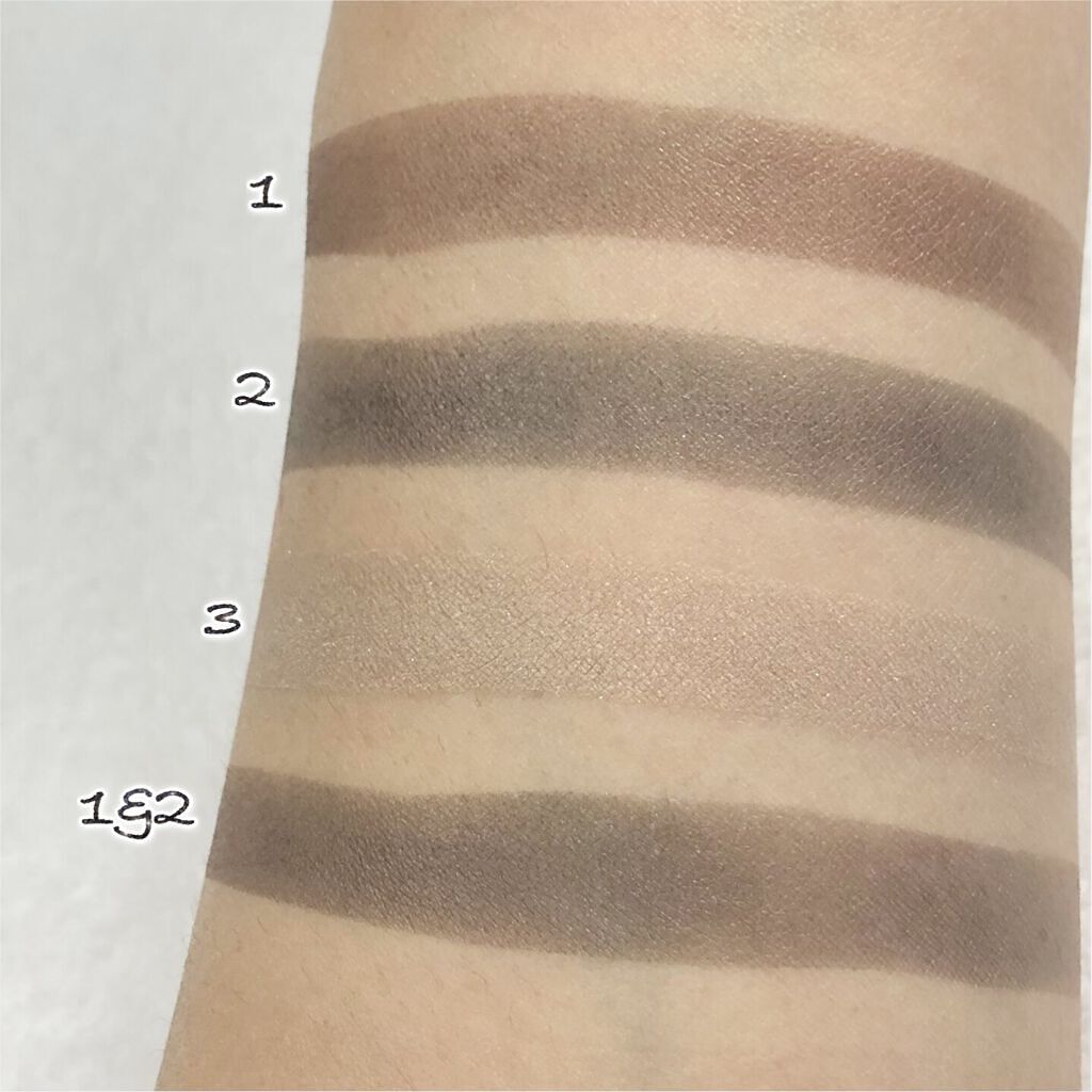 ヴィセ リシェ アイブロウパウダー/Visée/パウダーアイブロウを使ったクチコミ（3枚目）