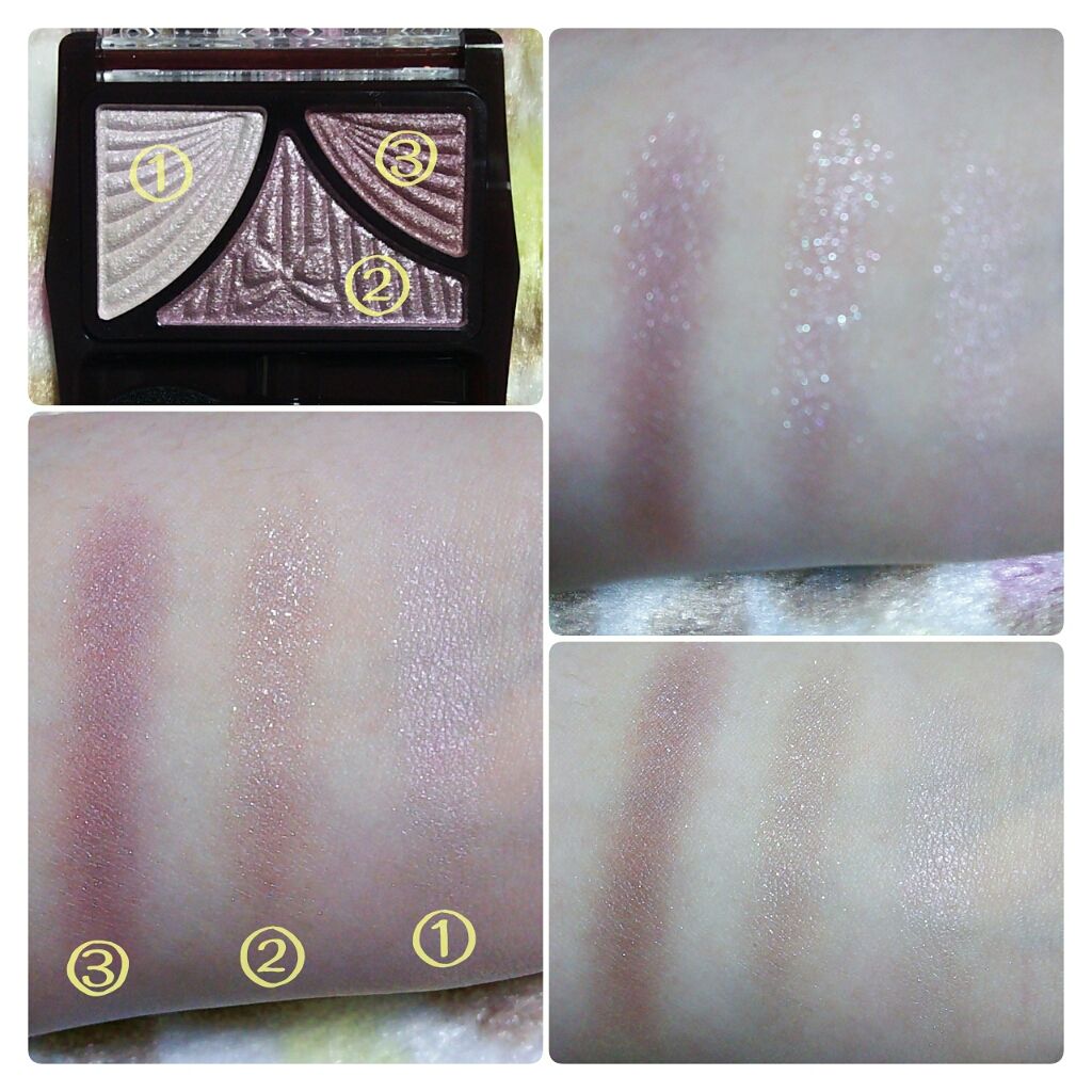 ジューシーピュアアイズ/キャンメイク/アイシャドウパレットを使ったクチコミ（2枚目）