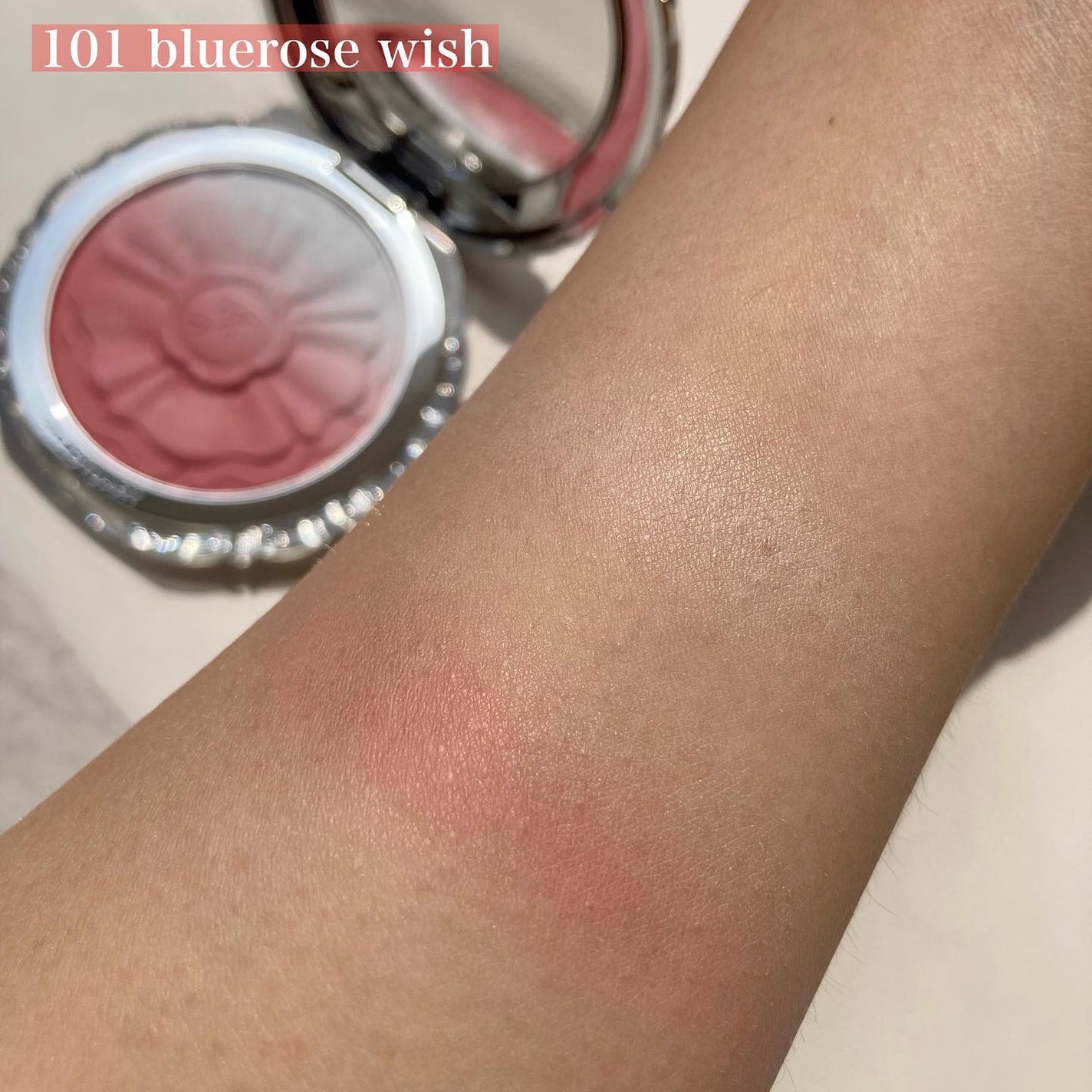 ジルスチュアート パステルペタル ブラッシュ/JILL STUART/パウダーチークを使ったクチコミ(7枚目)