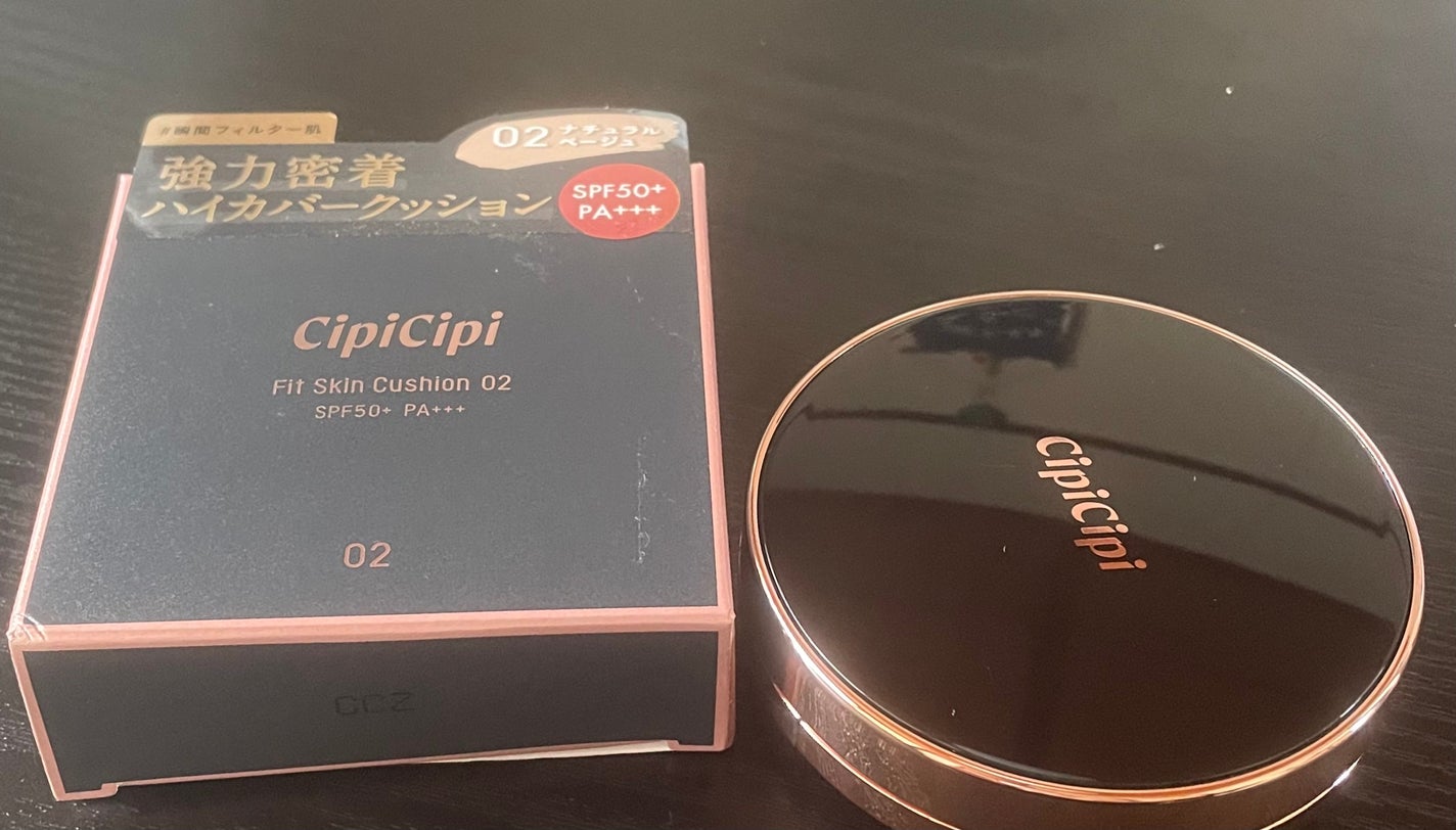 シピシピ フィットスキンクッション/CipiCipi/クッションファンデーションを使ったクチコミ(1枚目)