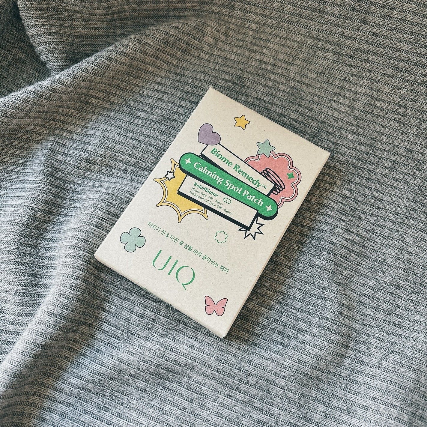 kz*フォロバ💯 on LIPS 「UIQユイクカーミングスポットパッチ見て見て♡かわいいパッチ😍..」(2枚目)