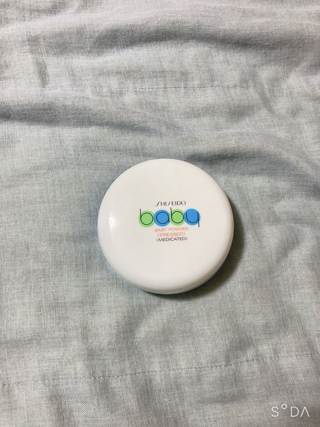 資生堂ベビーパウダー(プレスド)/ベビー/ボディパウダーを使ったクチコミ(2枚目)