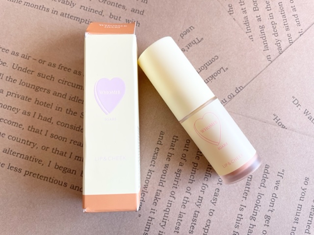 リップ＆チーク アムールベージ/WHOMEE/ジェル・クリームチークを使ったクチコミ（1枚目）