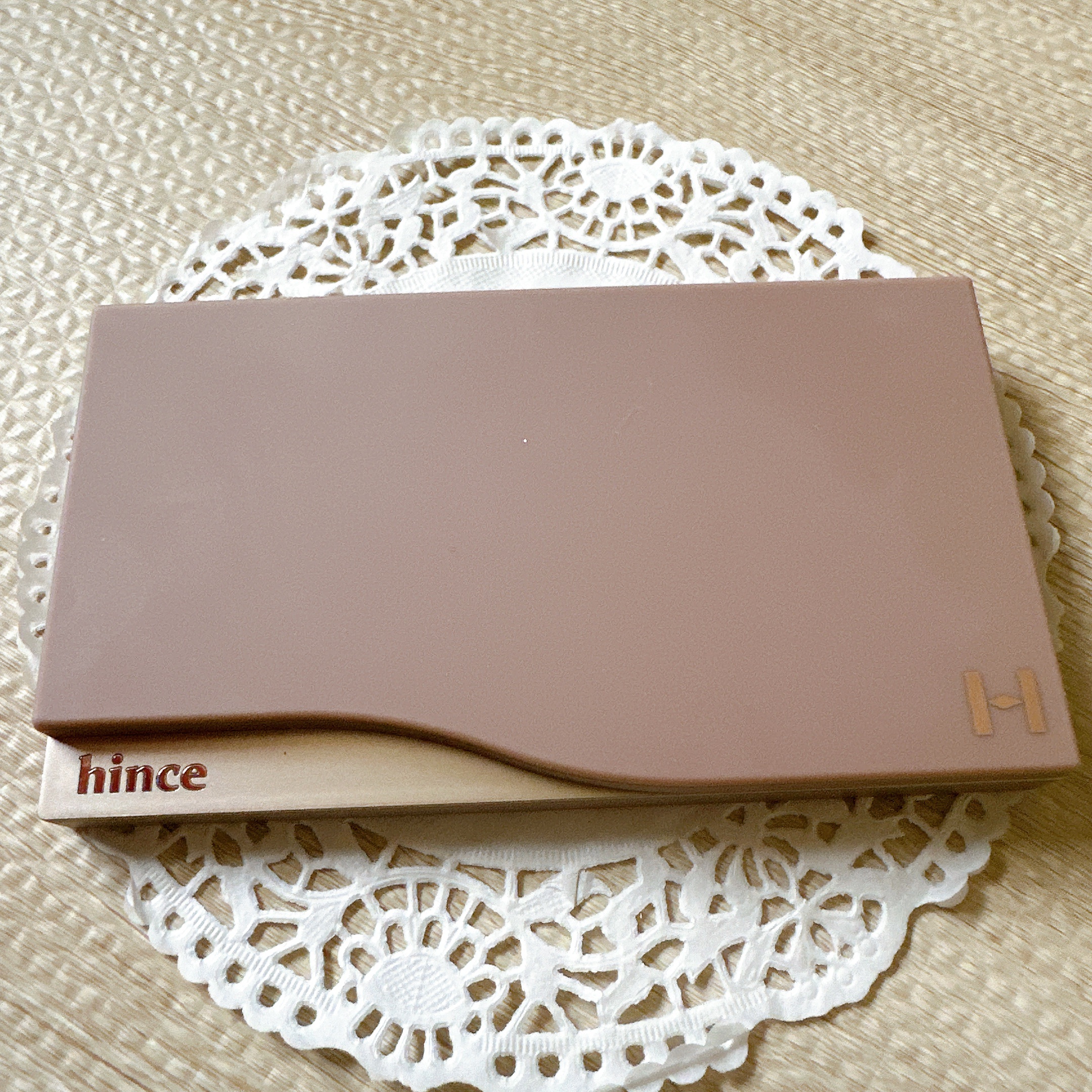 ニューデップスアイシャドウパレット 05 ニュー・ビギニング/hince/アイシャドウパレットを使ったクチコミ（2枚目）