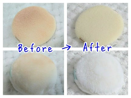 パフ・スポンジ専用洗剤/DAISO/その他化粧小物を使ったクチコミ(4枚目)