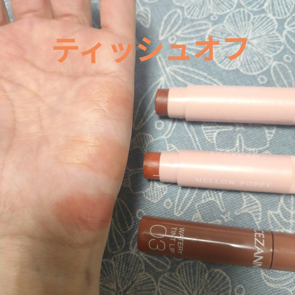 カラーリップスティック/アルジェラン/リップクリームを使ったクチコミ（3枚目）