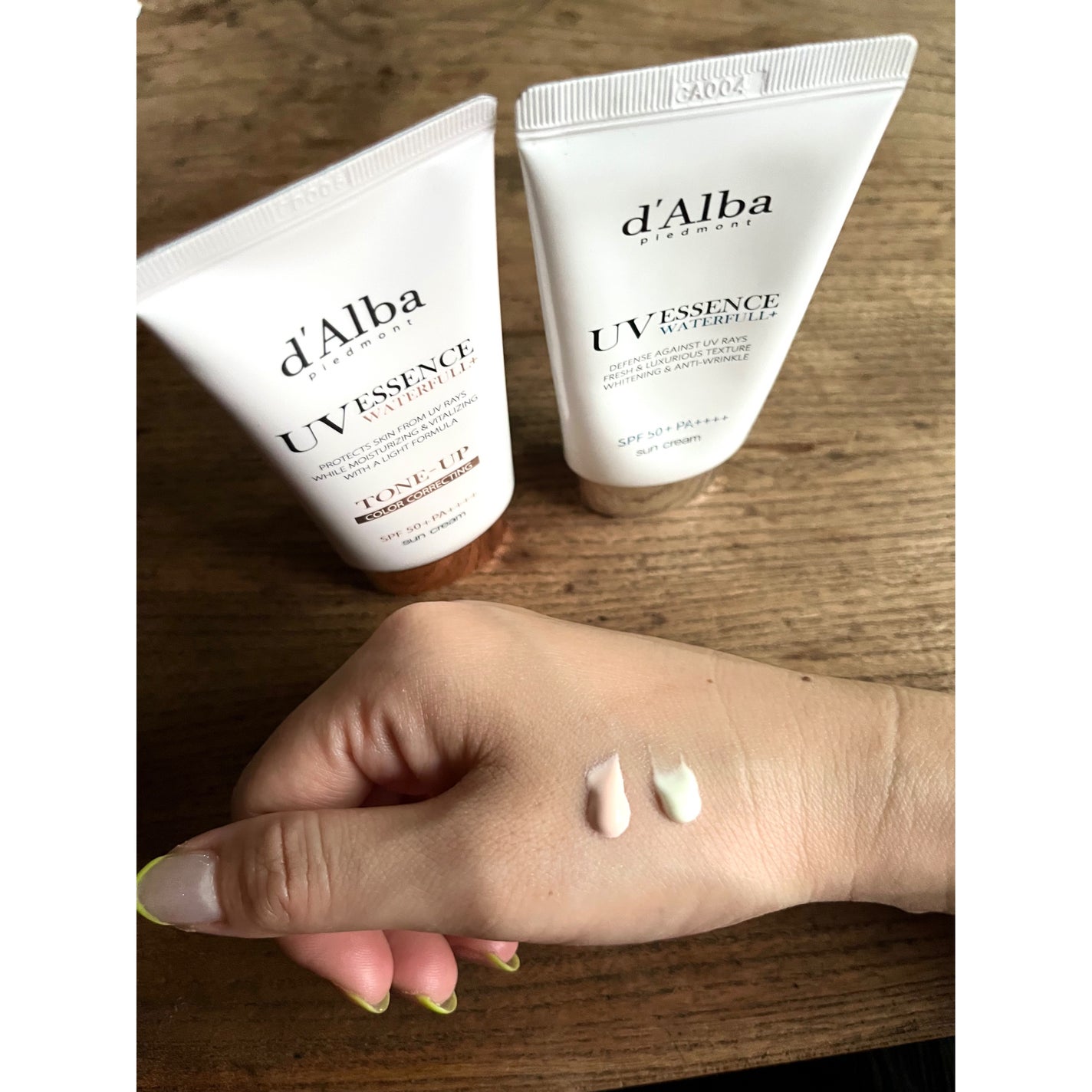 ダルバ ウォータフル エッセンス サンクリーム/ダルバ/日焼け止めクリームを使ったクチコミ(2枚目)