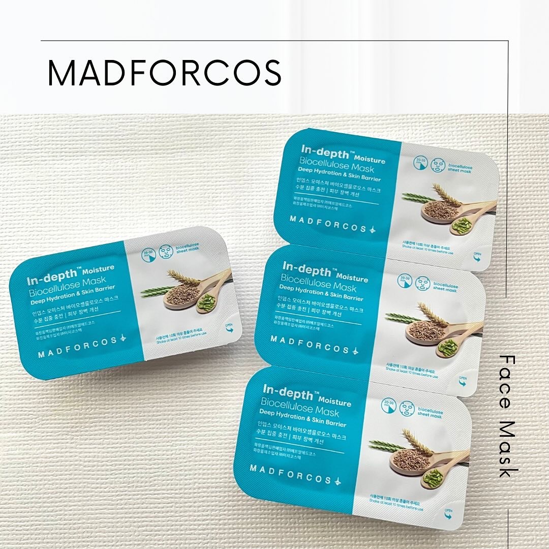 インデップス™モイスチャーバイオセルロースマスク/MADFORCOS/シートマスク・パックを使ったクチコミ（1枚目）