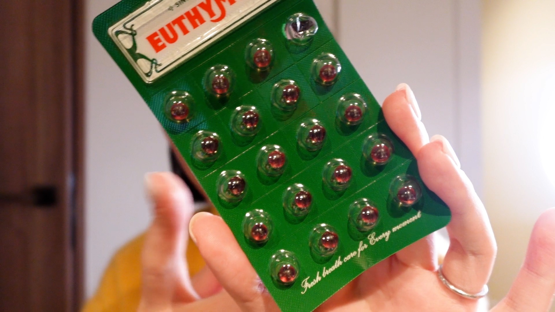 ブレスミントボール/EUTHYMOL/その他オーラルケアを使ったクチコミ（2枚目）