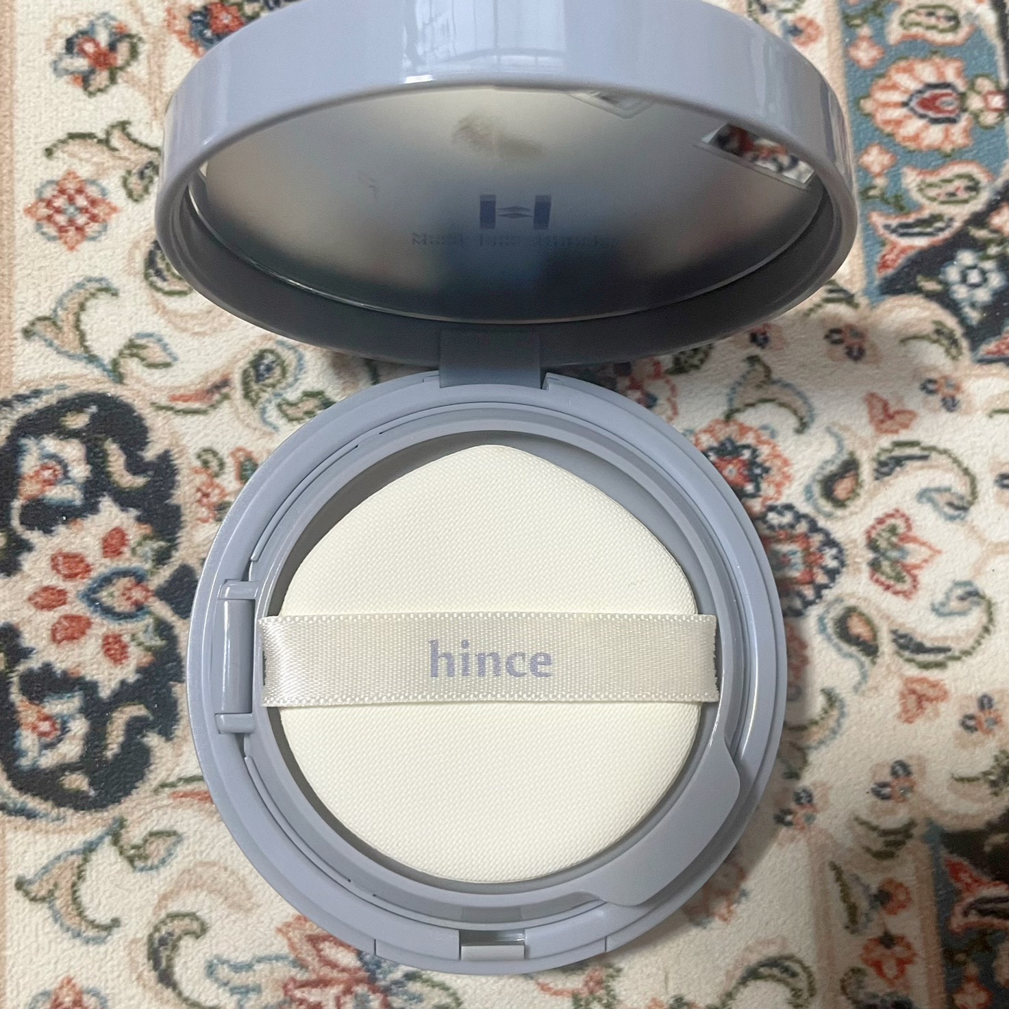 セカンドスキンメッシュマットクッション/hince/クッションファンデーションを使ったクチコミ（2枚目）