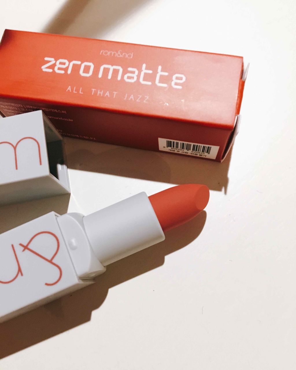 ゼログラムマットリップスティック/rom&nd/口紅を使ったクチコミ(2枚目)