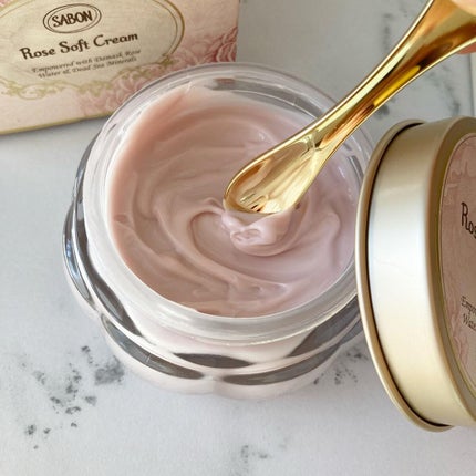 ローズソフトクリーム/SABON/フェイスクリームを使ったクチコミ(2枚目)