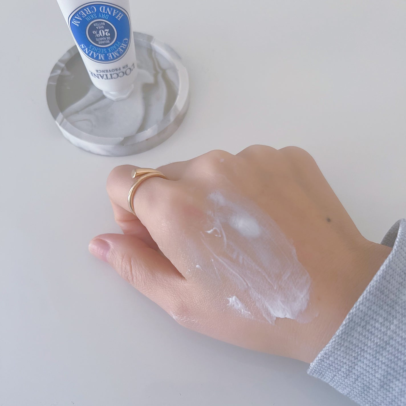 ã·ã¢ ãã³ãã¯ãªãŒã /L'OCCITANE/ãã³ãã¯ãªãŒã ã䜿ã£ãã¯ãã³ãïŒ3æç®ïŒ