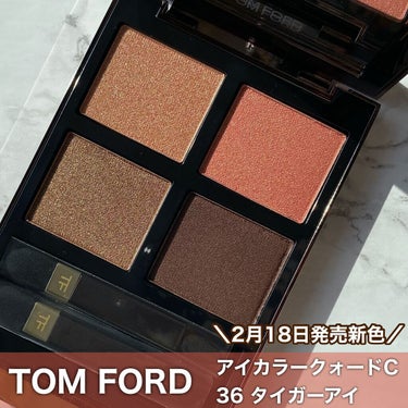 アイ カラー クォード C /TOM FORD BEAUTY/パウダーアイシャドウを使ったクチコミ（1枚目）