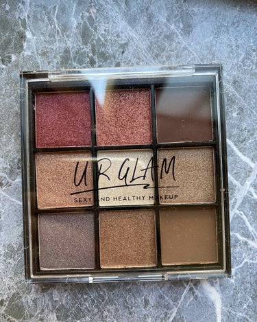 UR GLAM　BLOOMING EYE COLOR PALETTE/U R GLAM/パウダーアイシャドウを使ったクチコミ（1枚目）