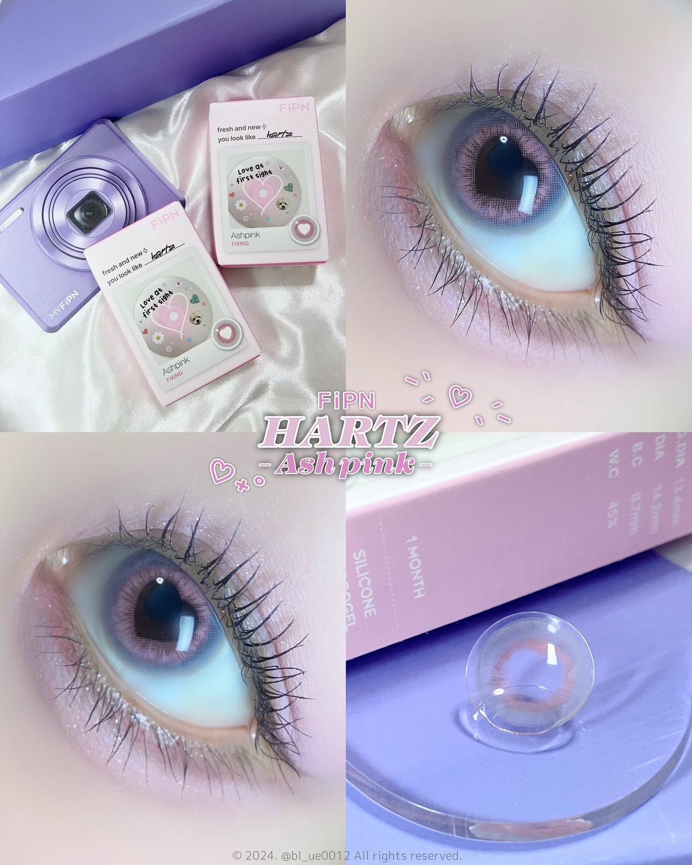 HARTZ FIXING 1Month/myfipn/1ヶ月(1MONTH)カラコンを使ったクチコミ(1枚目)