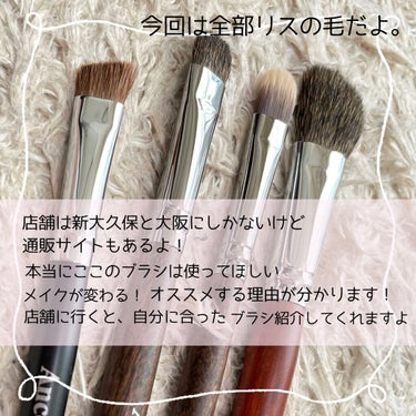 ebony 20/Ancci brush/メイクブラシを使ったクチコミ（6枚目）