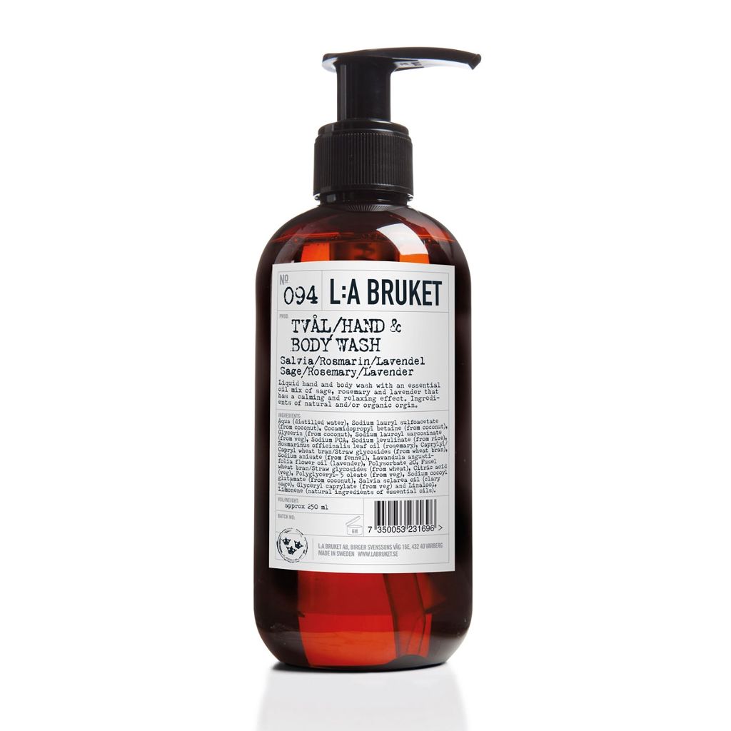 LA BRUKET（ラ・ブルケット） 094 ハンド＆ボディウォッシュ セージ/ローズマリー/ラベンダー
