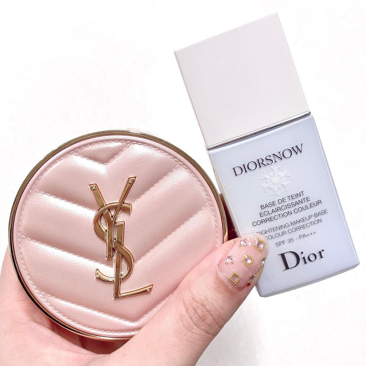 【旧】スノー メイクアップ ベース UV35 SPF35／PA+++/Dior/化粧下地を使ったクチコミ（1枚目）