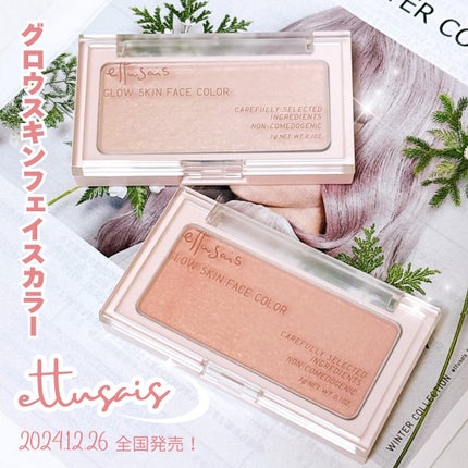 エテュセ グロウスキン フェイスカラー 01 <ハイライター>/ettusais/パウダーハイライトを使ったクチコミ(1枚目)