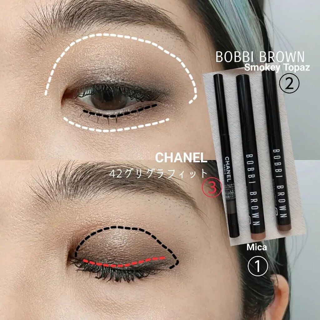 スティロ ユー ウォータープルーフ N/CHANEL/ペンシルアイライナーを使ったクチコミ(8枚目)