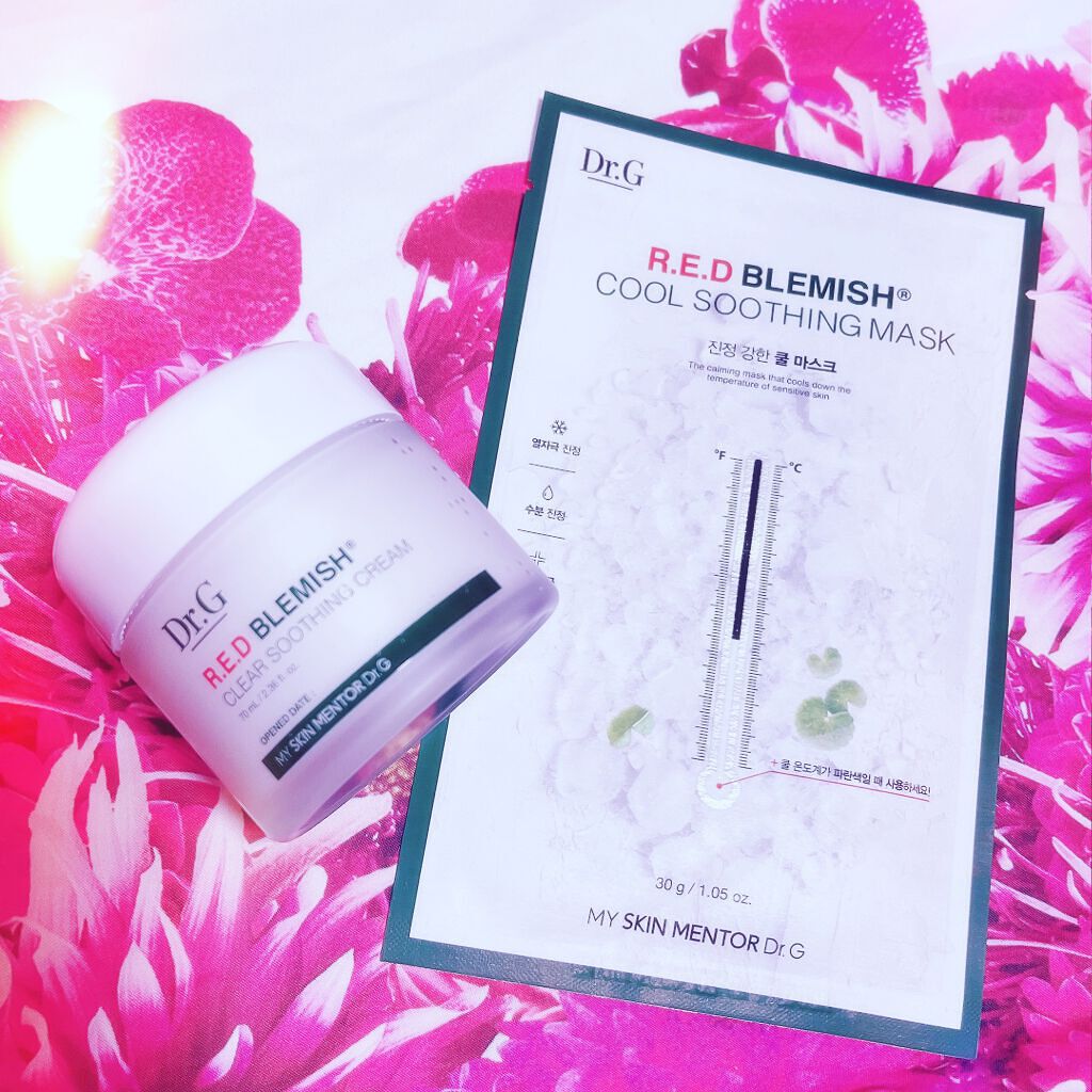 レッドブレミッシュ クールスージングマスク/Dr.G/シートマスク・パックを使ったクチコミ（1枚目）