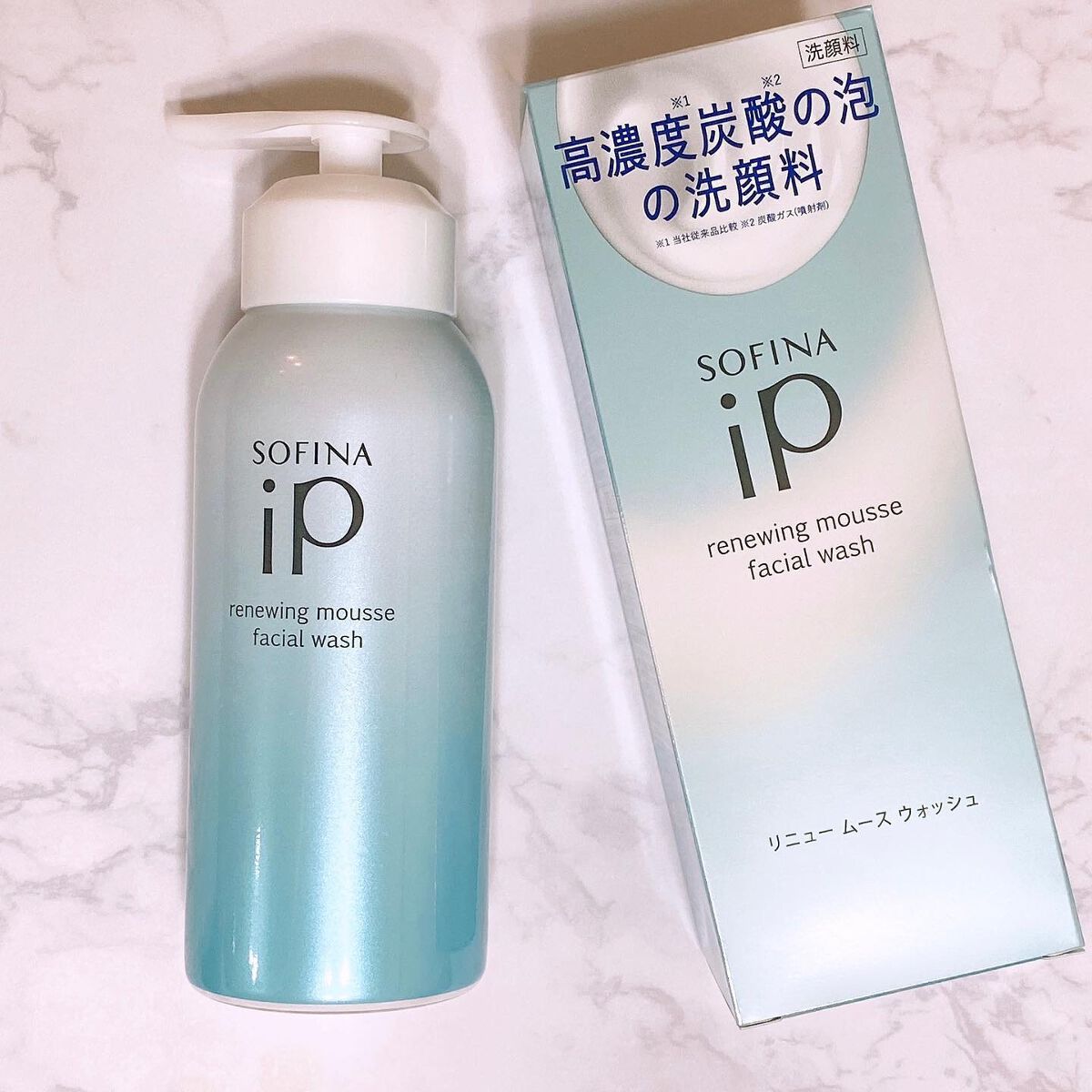 ソフィーナ iP リニュー ムース ウォッシュ/SOFINA iP/泡洗顔を使ったクチコミ（1枚目）