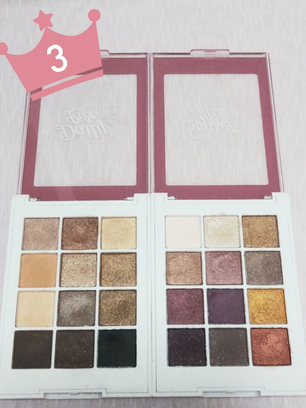 アイカラーパレット/ティアラガール/アイシャドウパレットを使ったクチコミ(4枚目)