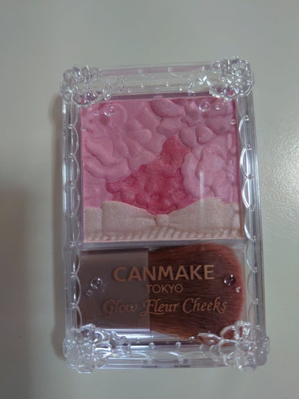 グロウフルールチークス/キャンメイク/パウダーチークを使ったクチコミ(1枚目)