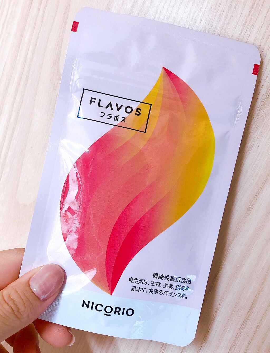 FLAVOS(フラボス)/NICORIO(ニコリオ)/健康サプリメントを使ったクチコミ(2枚目)