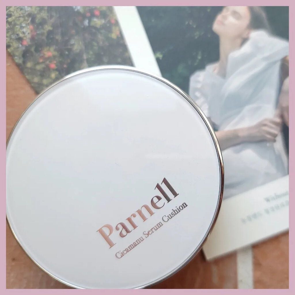 シカマヌ セラム クッションファンデ/parnell/クッションファンデーションを使ったクチコミ(3枚目)