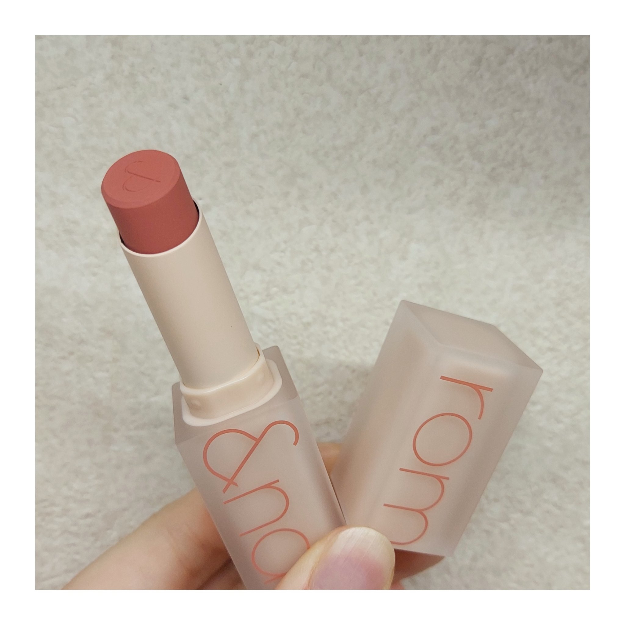 ゼロマットリップスティック/rom&nd/口紅を使ったクチコミ（3枚目）